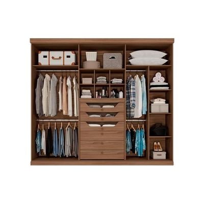Guarda Roupa Casal 6 Ptas c/Esp Guarapari Jequitiba Panan