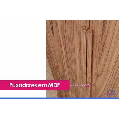 Guarda Roupa Casal 6 Ptas c/Esp Guarapari Jequitiba Panan