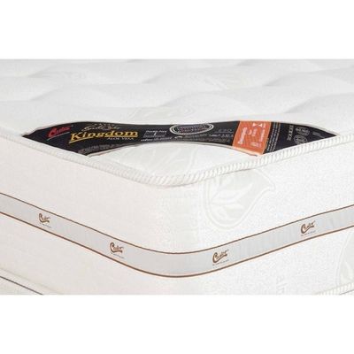 Cama Box CRC Casal + Colchão Molas Pocket Castor Kingdom 138x188