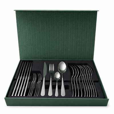 Faqueiro Completo Inox 24 Peças Livre de BPA para Cozinha Moderna