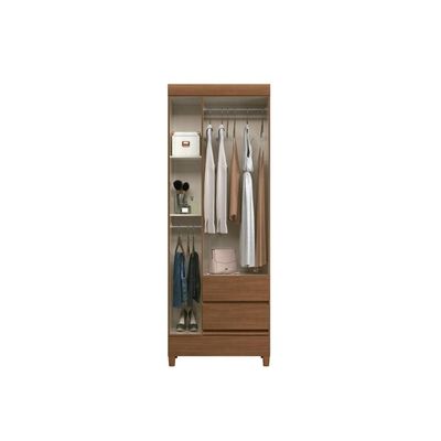 Guarda Roupa Solteiro 3Portas Fit 3.2 Branco S. Andirá