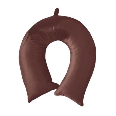 Descanso de Pescoço Hedrons Veludo Marsala Vermelho UNICA