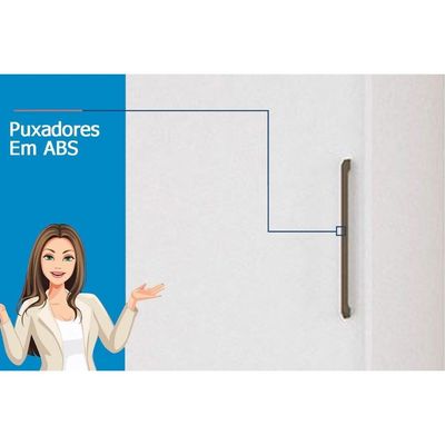 Guarda Roupa Solteiro 3Portas Morretes Cinamomo S. Andirá