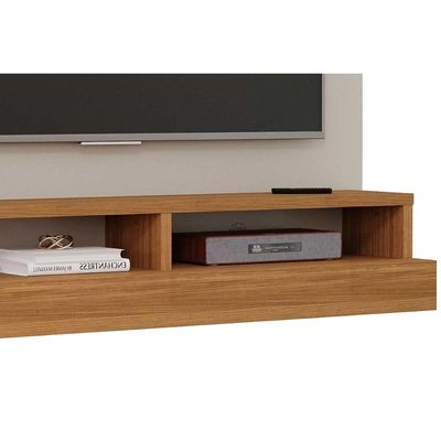 Painel Home p/ TV até 50 Pol Valência Plus 160cm Cinamomo/Off White Permóbili