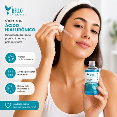 Sérum Facial Ácido Hialurônico