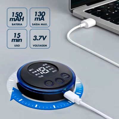 Massageador Para Pés Pernas Ems Magnético Relaxante Pro
