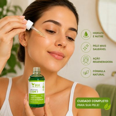 Sérum Facial 3 em 1