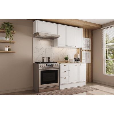 Cozinha Modulada Carraro Bella Carraro 3 Peças C3P24 Branco