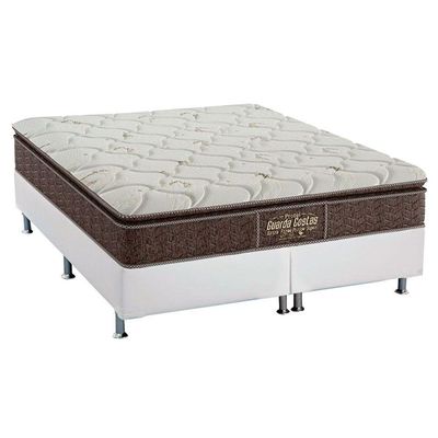 Cama Box CRC Queen +Colchão Anatômico Ortopédico Extra Firme Probel -