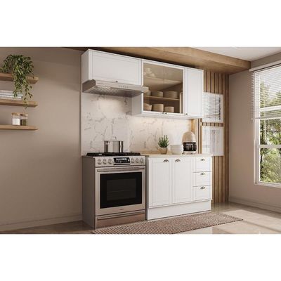 Kit Cozinha Carraro 3 Peças Bella C3P23 Branco