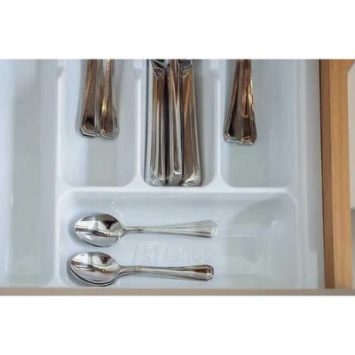 Módulo Cozinha Linea Allure Allure c/Tampo c/2 pta e 3 Gav 120cm Jequitiba/Gris Linea Brasil
