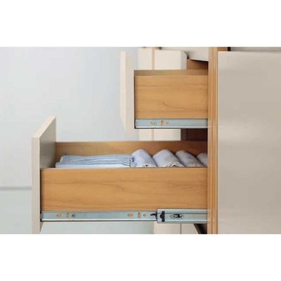 Módulo Cozinha Linea Allure Allure c/Tampo c/2 pta e 3 Gav 120cm Jequitiba/Gris Linea Brasil