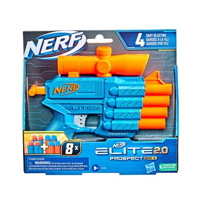 Lança Dardos Nerf Elite 2.0 Prospect Qs4 UNICA