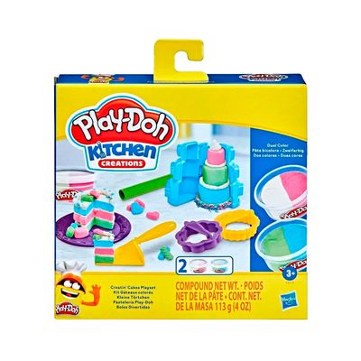 Conjunto Playdoh Creatin Cakes Playset UNICA