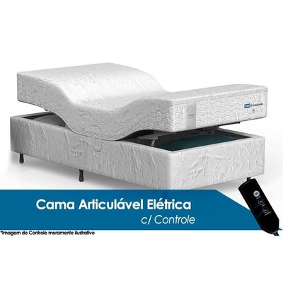 Cama c/Controle Articulada Motorizada Probel +Colchão Cavalcante -