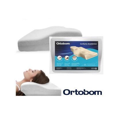 Travesseiro Espuma Conforto Nasa Anatômico Ortobom -
