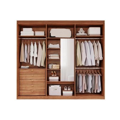 Guarda Roupa Casal 6 Portas Aurora Jequitiba Panan