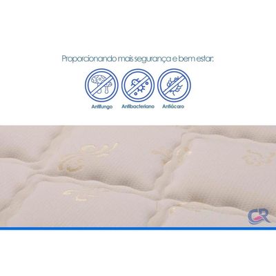 Cama c/Controle Articulada Motorizada Herval +Colchão MH1430 200
