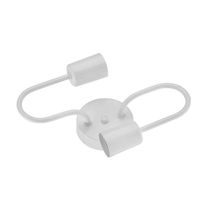 Plafon Luminária de Teto Branco em Alumínio Lâmpada E27 29cm Panamera Dital