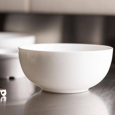 Jogo 12 Bowls Vidro Opalino Branco 13x6cm Tigela Cumbuca Essenza Profissional Sopa Caldo Sobremesa