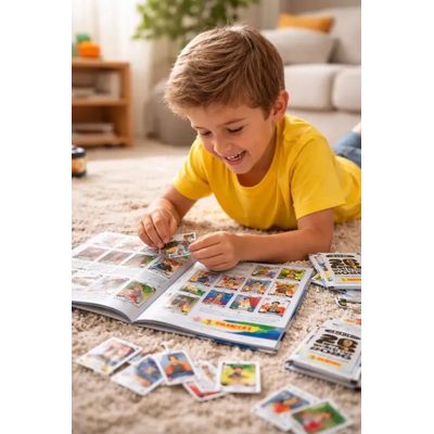 Álbum Oficial Copa Do Mundo 2026 Capa Mole + 70 Figurinhas