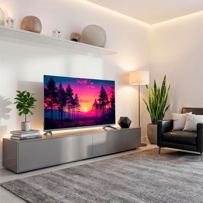 Smart TV LED 43" Full HD Dolby Roku P43CRA Philco Preta