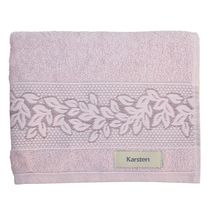Toalha de Rosto 80x48cm Provence Karsten Roxa Malva