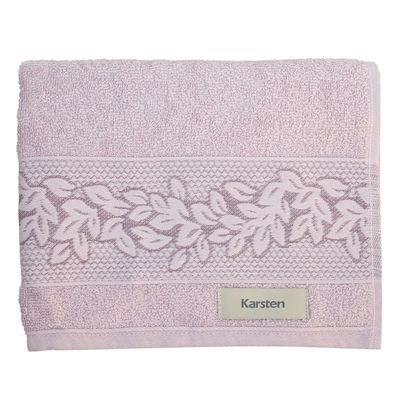 Toalha de Rosto 80x48cm Provence Karsten Roxa Malva