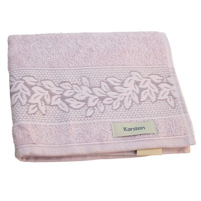 Toalha de Rosto 80x48cm Provence Karsten Roxa Malva