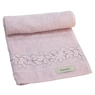 Toalha de Rosto 80x48cm Provence Karsten Roxa Malva