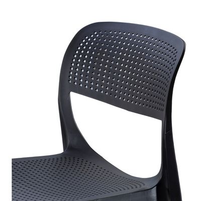 Conjunto Sala de Jantar Mesa Olímpia 120cm MDF com Vidro com 4 Cadeiras Zoe Moderna Mobília Off White/Imbuia/Preto