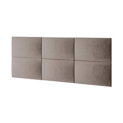 Painel Estofado Casal San Miguel Rufato Linho Rustico