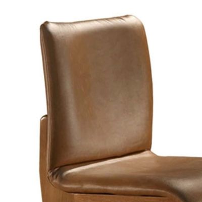 Conjunto com 2 cadeiras Bella Gold em Madeira Maciça para Sala de Jantar Mobillare Imbuia/Cinamomo Star Caramelo