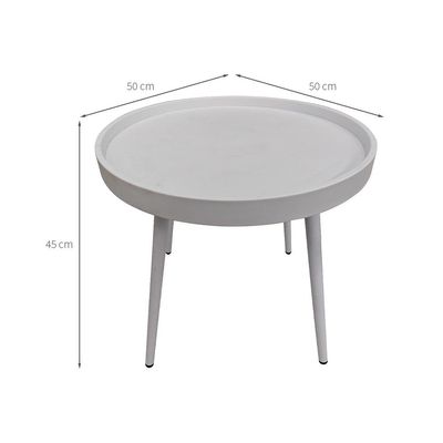 Mesa Lateral Sole Branca
