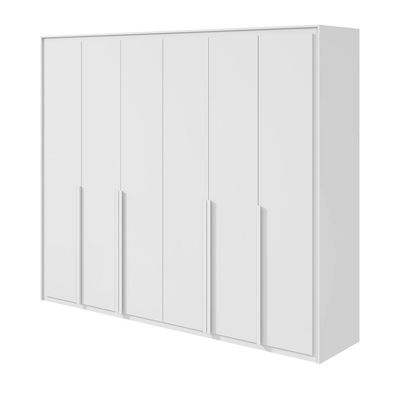 Guarda-Roupa Casal com Sapateiro Imperatore 6 Portas 6 Gavetas Branco