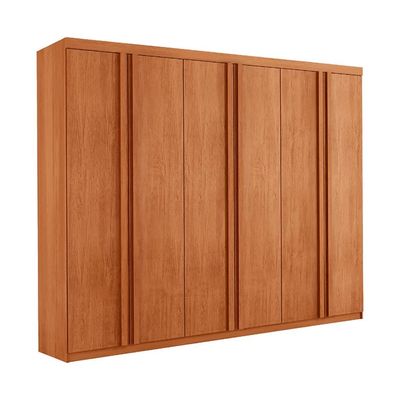 Guarda-Roupa Casal 100% MDF Urban 6 Portas 2 Gavetas Naturale