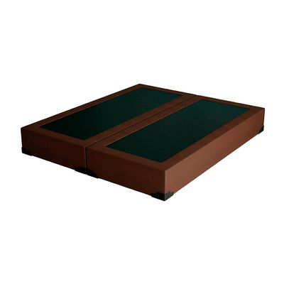 Base para Cama Box King Joe (36x193x203 ) Suede Marrom