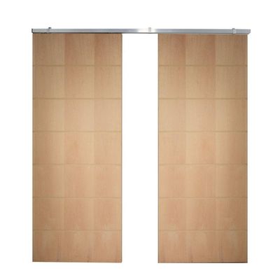 Porta Dupla De Correr P- Verniz Frisada F09 - 210x120