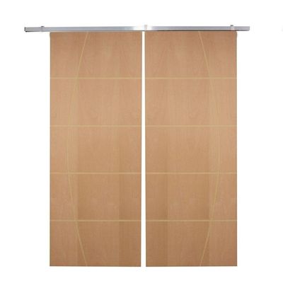 Porta Dupla de Correr P/ Verniz Frisada F01 - 210x180