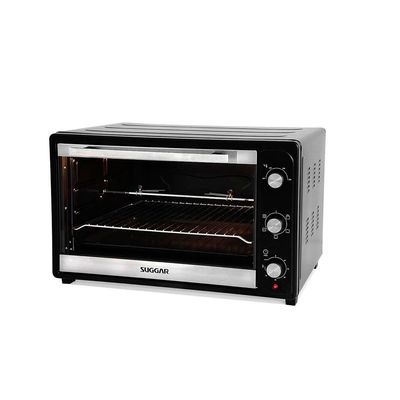 Forno Elétrico Fe66 Suggar 66 Litros Com Espeto Giratório Preto / 110v