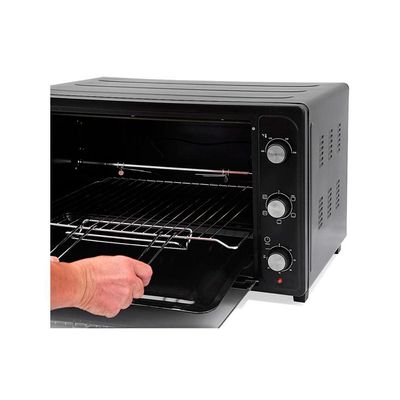 Forno Elétrico Fe66 Suggar 66 Litros Com Espeto Giratório Preto / 110v