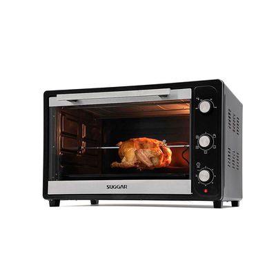 Forno Elétrico Fe66 Suggar 66 Litros Com Espeto Giratório Preto / 110v