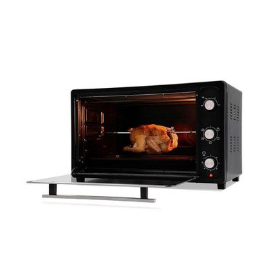 Forno Elétrico Fe66 Suggar 66 Litros Com Espeto Giratório Preto / 220v