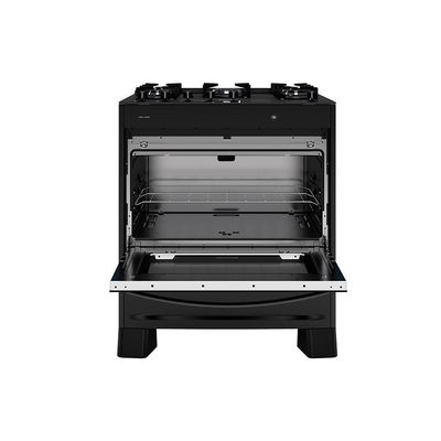 Fogão de Piso 5 Bocas Neo Max Com Mesa de Vidro Suggar Preto / Bivolt