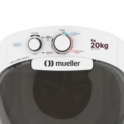 Máquina de lavar roupas BIG 20,1 Semiautomática Big 20kg Mueller Branco / 220v