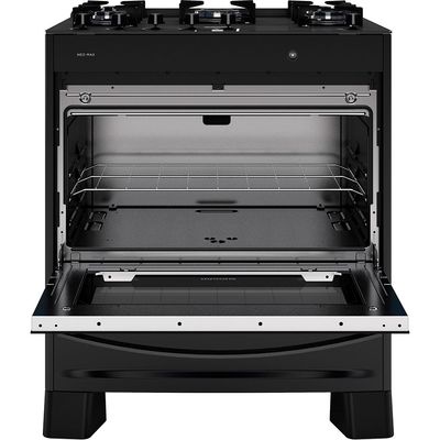 Fogão de Piso 5 Bocas Neo Max Com Mesa de Vidro Suggar Preto / Bivolt