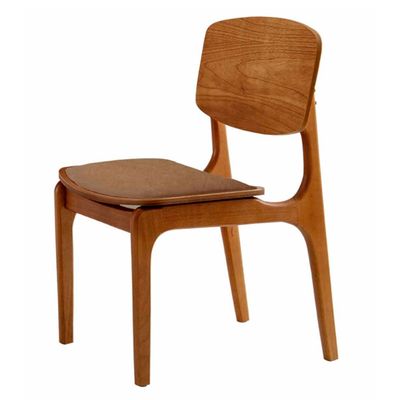 Conjunto com 2 cadeiras Malta Gold em Madeira Maciça para Sala de Jantar Moderna Mobília Star Caramelo Imbuia