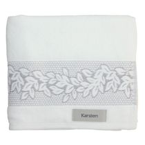 Toalha de Rosto 80x48cm Provence Branco Karsten
