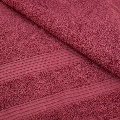 Toalha de Rosto 80x50cm Verona Groh Vermelho Rouge