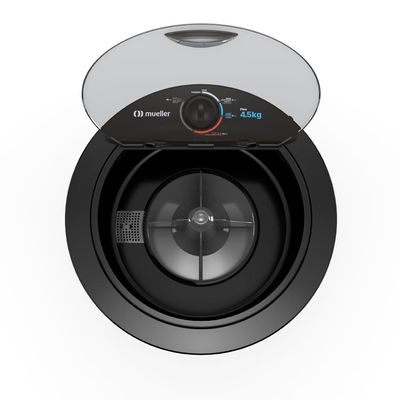 Lavadora de Roupas Plus 4,5kg Semiautomática Mueller Preto / 220v